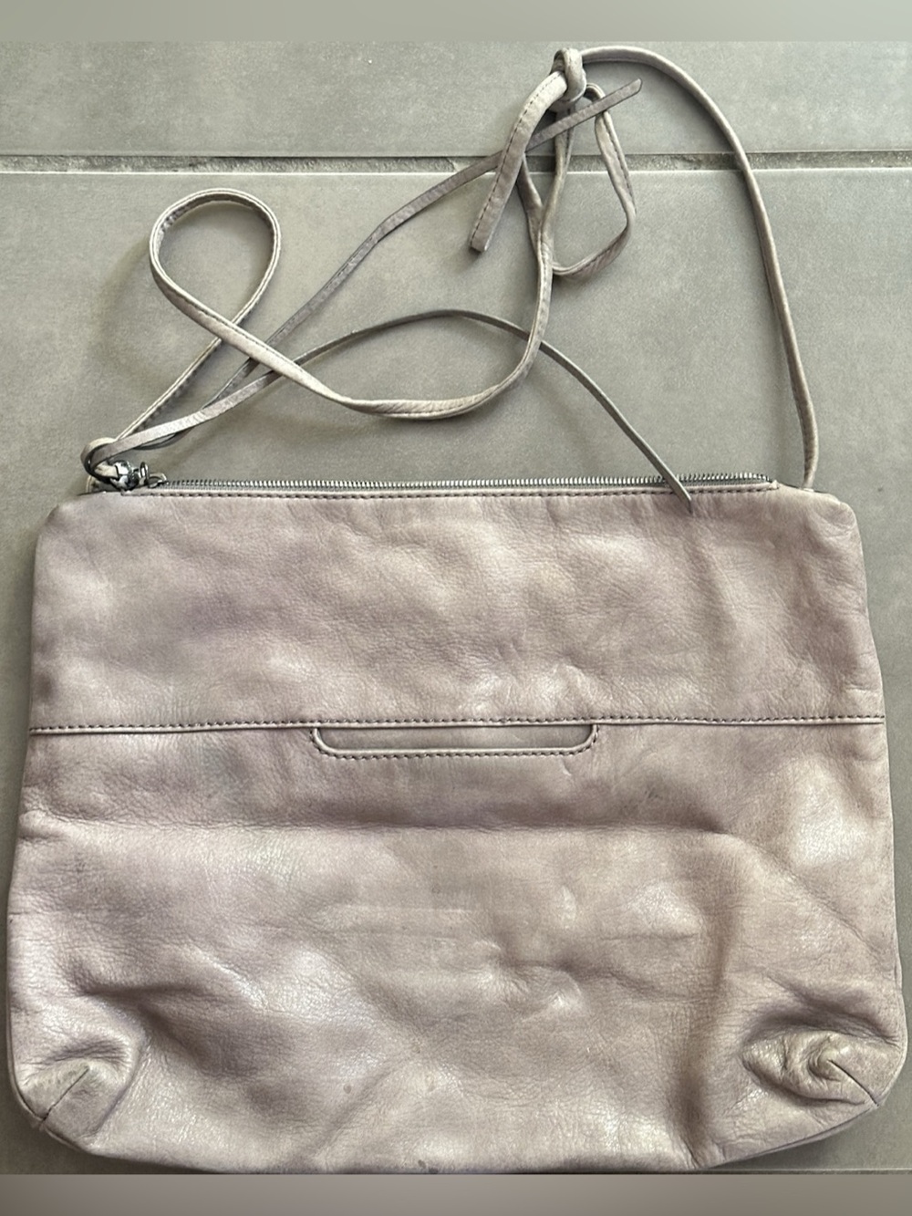 HOBO International Gray Crossbody Bag